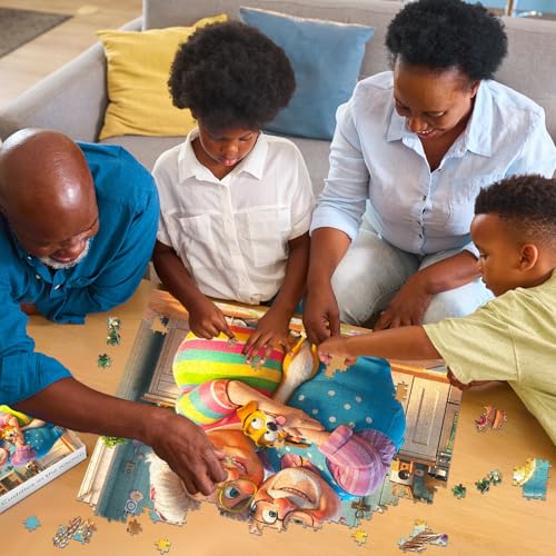 Puzzles de Amor para Adultos Pareja Anciana 1000 Piezas, Rompecabezas Felicidad Abuelo y Abuela, Divertidos para Decoración de Cocina y San Valentín miniatura 7