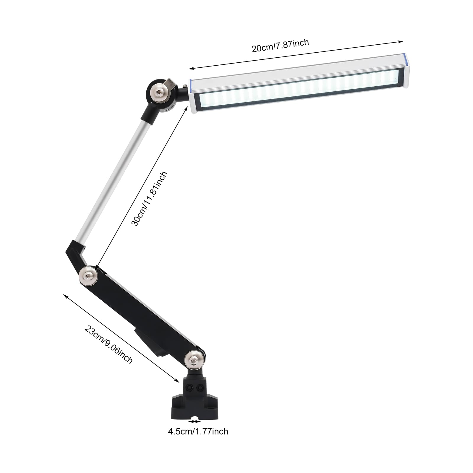 Lampa tokarska LED, 16 W, IP66 LED, lampa narzędziowa