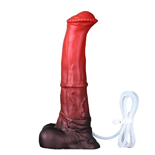 Dildo Squirt Adult Sex Toy, 13.4" NOTHOSAUR CONOLA Squirting Dildo Ejaculating Dildo Butt Plug Anal, Anal Dildo Huge Thick Realistic Dildo Suction Cup, Anal Toys Sex Toy - XL (Length-13.4 Inch)