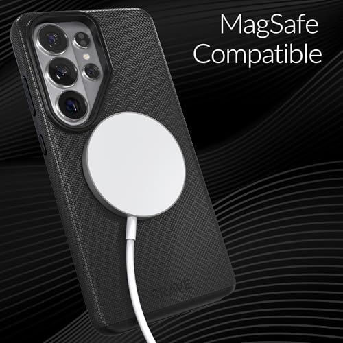 Image of Crave for Samsung Galaxy S26 Ultra Case, Compatible with MagSafe Shockproof Protection Dual Layer Case for Samsung Galaxy S26 Ultra (6.9 inch) - Black
