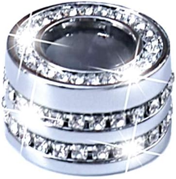 Miniatura 9 de HAILWH Bling Accessories - Anillo de aplicación para Toyota Camry 2018-2020 Camry HEV decoración refit diamantes de imitación cubierta de palanca de