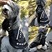 Schwarze Lederjacke Für Hunde, Herbst Und Winter, Warme Hundejacke, Kleidung, Französische Bulldogge, Labrador, Chihuahua, Mopsjacke, Outdoor, Winddicht, Wasserdicht, Haustierjacke, Kleidung
