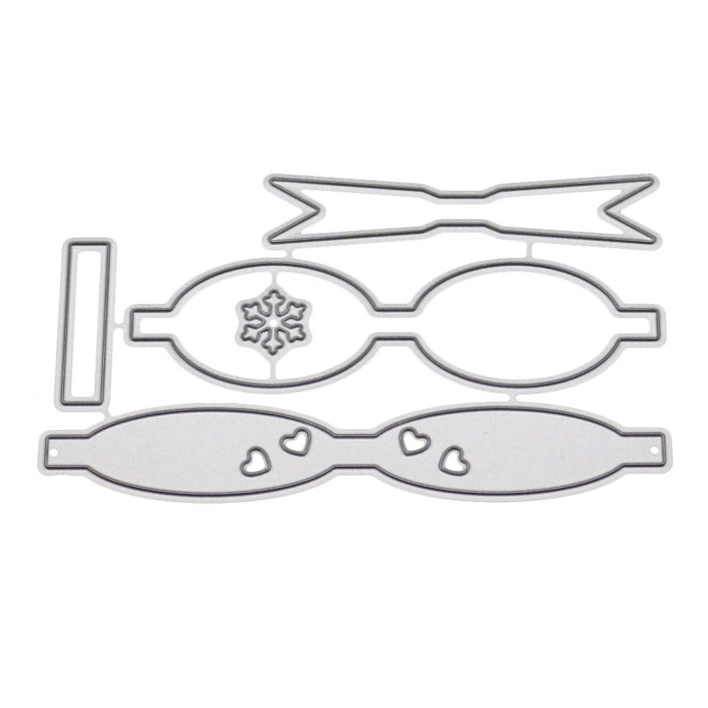 Cutting Dies Stencil Bow-Life Tie Metal Cutting Dies Stencil DIY Scrapbooking Album Stamp Paper Card Embossing Craft Decor