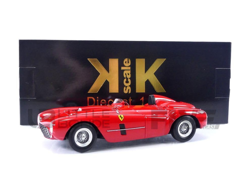 KK Scale KKDC181241 - Ferrar. 375 Plus Red 1954 - echelle 1/18 - modèle de Voiture