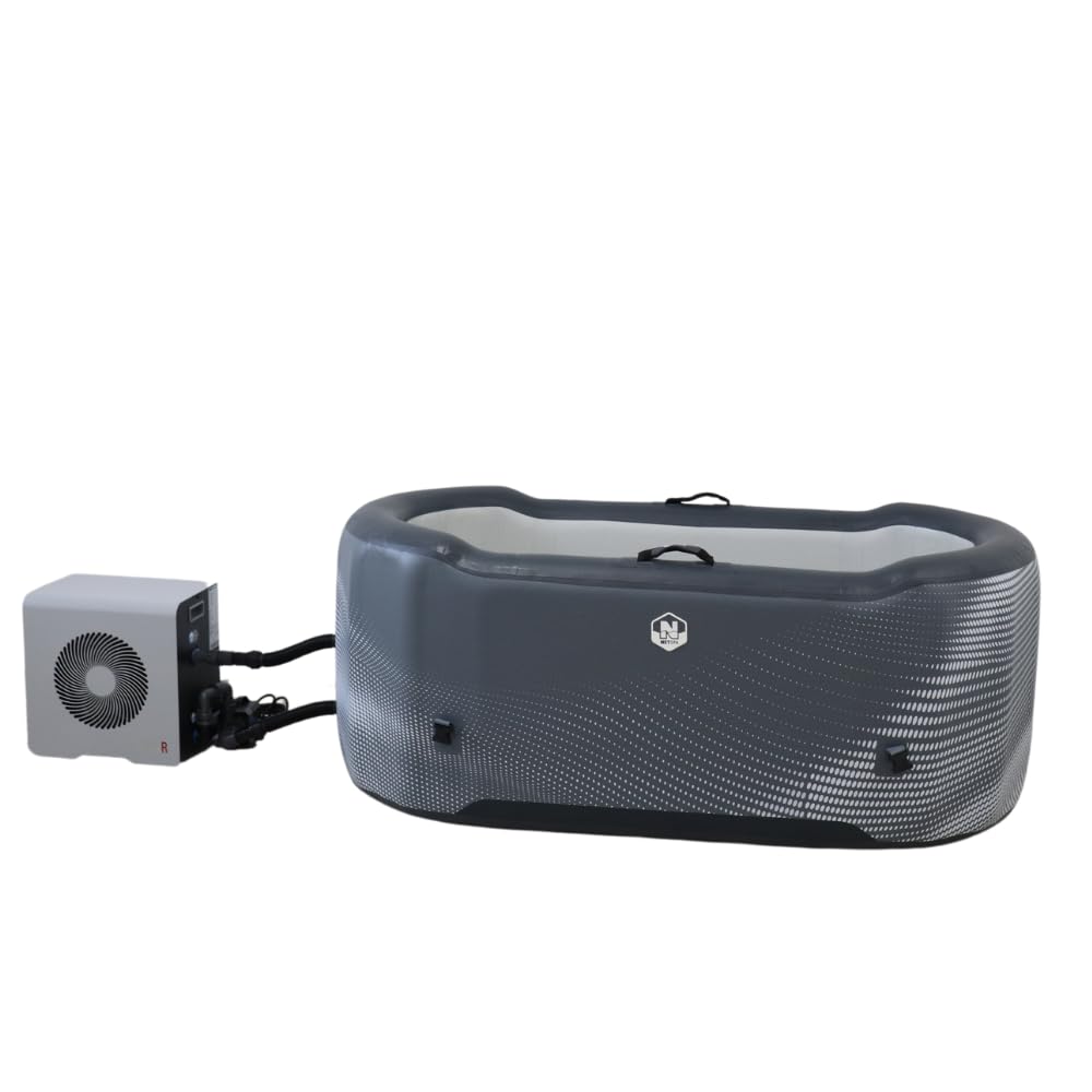 N NETSPA - SP-JRV300-CK4 - ICEBATH Zestaw Chiller 3-40°C NETSPA JÄRVI Dropstitch: Terapia zimnem nowej generacji - 170x92x67cm - 1 osoba - 300L