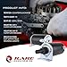 RAREELECTRICAL New Starter Compatible with Kawasaki Engine Fh661v Fh680d Fh680v Fh721d 21163-7001 21163-7010, 21163-7022