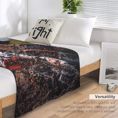 Couverture flannel douce et durable - Housse de chaise de qualité supérieure - 7