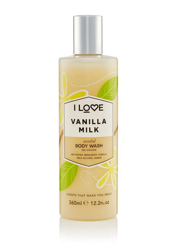 love Signature Vanilla Milk Rich & Creamy Body Wash Containing Natural Fruit Extracts 360ml