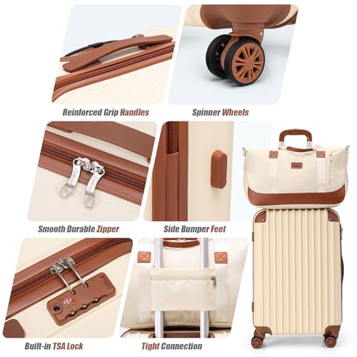 Cosbarn Luggage Sets 5 Piece Suitcases thumb #3