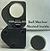 HD Products Golf Chipper and Putter Prop Stands – Hinged Putter Stand Cap Keeps Golf Club Shafts Off Ground – Putter Holder (Oval)