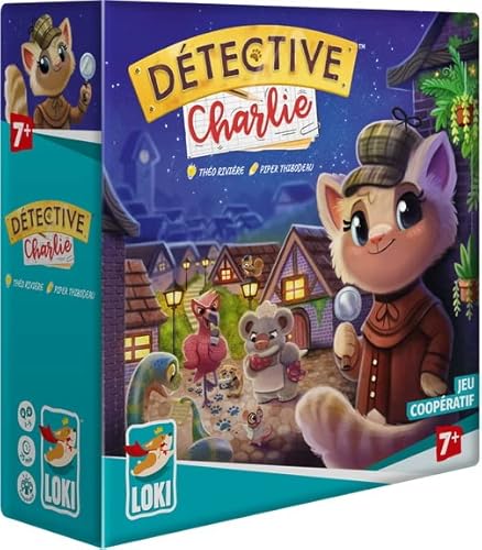 IELLO Jeu de société - Détective Charlie 52504 Cover