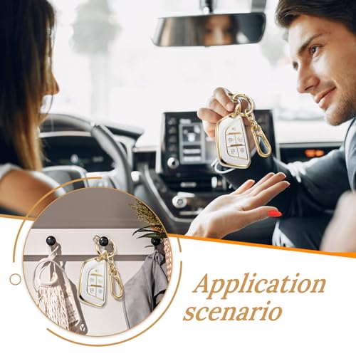 Image of Key Fob Cover for Cadillac, Silver Polished Carabiner