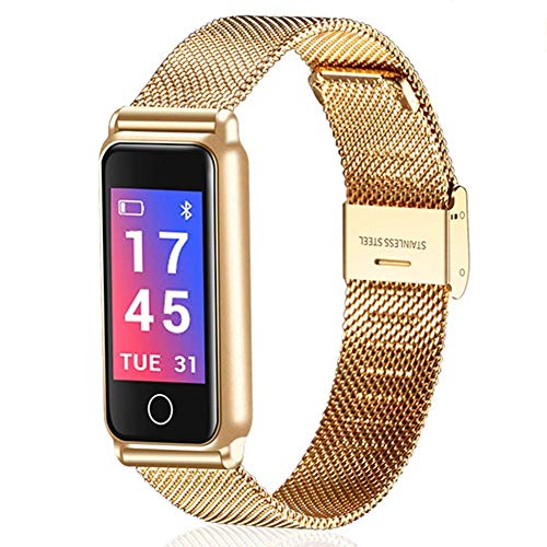 Inteligente Pulsera de Reloj Inteligente Inteligente Reloj de la Pulsera Del Reloj Del Deporte de Fitness Calor Monitor de Ritmo a Prueba de Agua Reloj de Pulsera Bluetooth Podómetro Inteligente Cover
