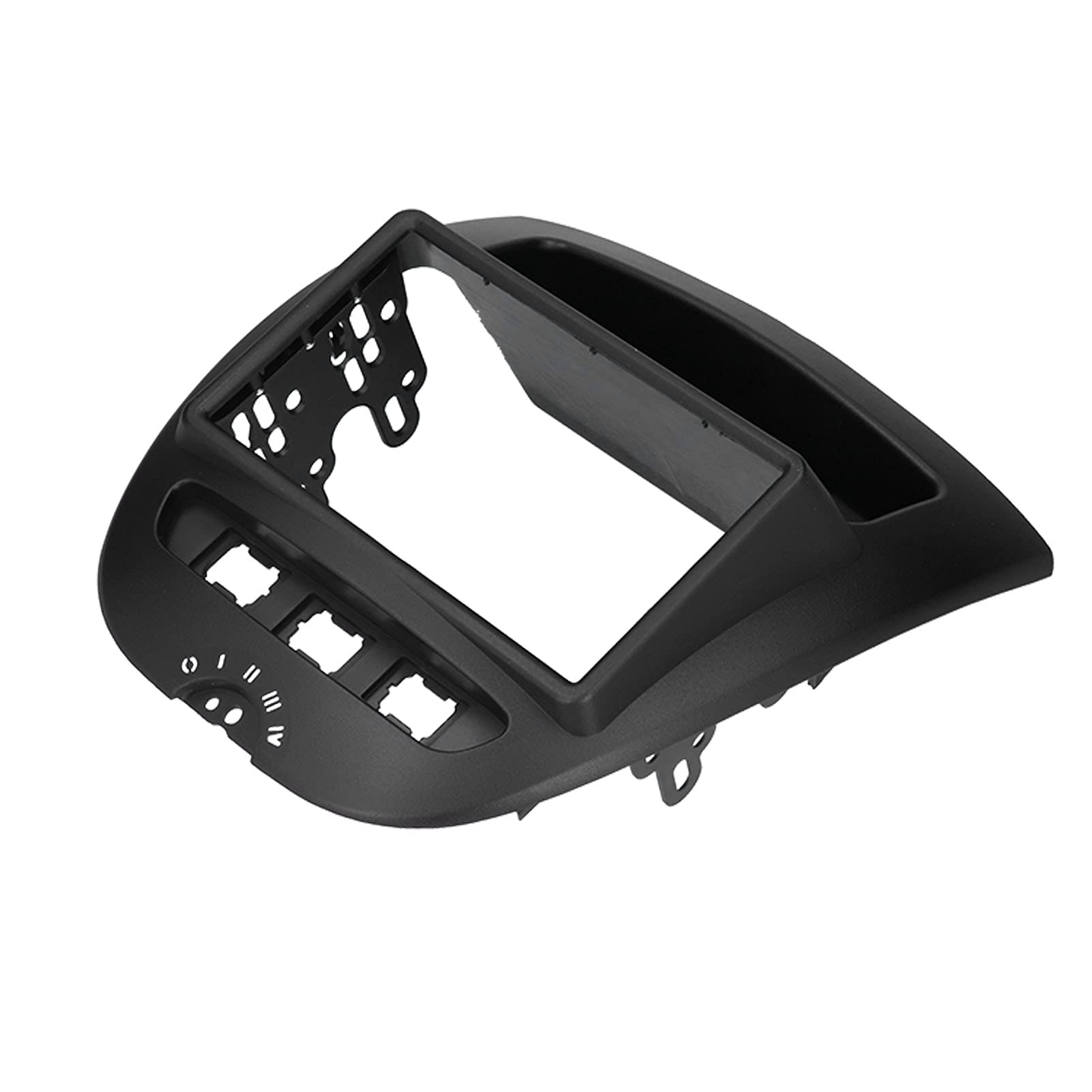 Ymiko Kit Cruscotto 2 DIN per Autoradio Stereo Fascia di Ricambio per Interni per C1 2005-2014, Pannello Cruscotto per Fascia di Montaggio Radio
