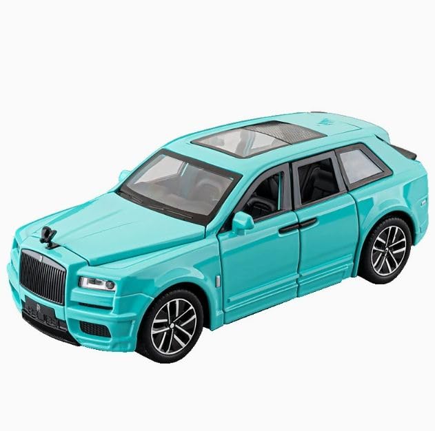 Image of Kammateswara Kids die cast car 1:32 Scale Model Metal Pullback Toy car with Openable Doors & Light Music(Random Color as per Stock) (Rolls SUV)