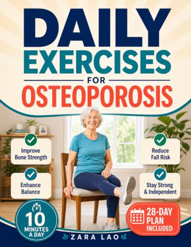 Daily Exercises for Osteoporosis: A 28-Day Bone-Smart Plan for Seniors with Gentle Weight-Bearing, Posture and Stability Workouts to Support Balance, Strength, Safer Steps & Independent Living image 2