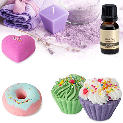 10 Bath Bombs for Kids, Bath Bomb Gift Set, Girls Bubble Bath Natural Bathbombs, Shea Butter Dry Skin Moisturize, Fizzy Spa for Her Mom Women Kid, Birthday Gifts - Image 6