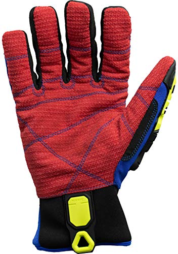 Ironclad Kong Waterproof Cut Resistant Deck Crew Glove; Tpr Impact Protection, Oil Repellent, Waterproof, A7 Cut Resistant, Sized S, M, L, Xl, Xxl, Xxxl (Kdc5W-06-Xxl) #TOP1