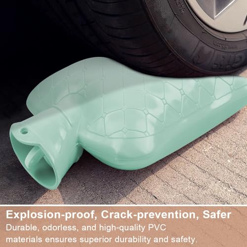 FIVAVA Wärmflasche mit Bezug 2L, Wärmeflasche Groß mit Kuschelweichem Bezug, Süße Wärmflasche Tier, Hot Water Bottle zur Schmerzlinderung,Geschenke für Familie und Freunde
