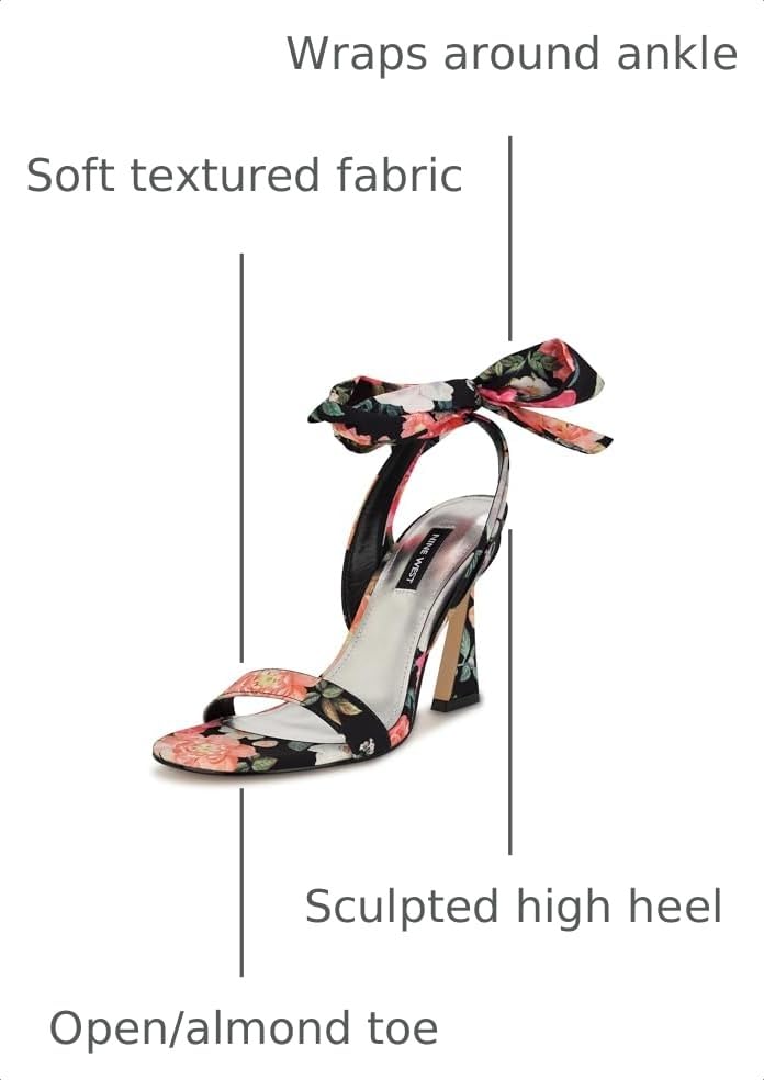Image of Kelsie Ankle Wrap Heeled Sandals