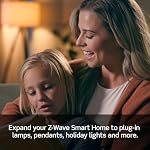 Leviton Decora Smart Tamper-Resistant Outlet with Z-Wave Technology, ZW15R-1BW, White
