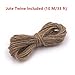 Mini Clothes Pins, 120 Pcs Natural Wooden Clothespins with 10m Jute Twine, 1 Inch Mini Wooden Clips, Mini Clothes Pins for Photo Crafts DIY Weddings and Cocktails Décor (1in/200pcs)