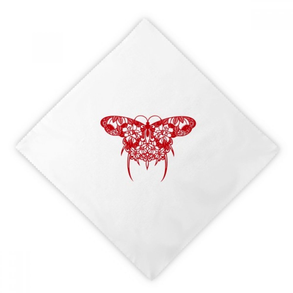 Serviettes lavables cerf-volant rouge pour en finir avec le jetable au dîner