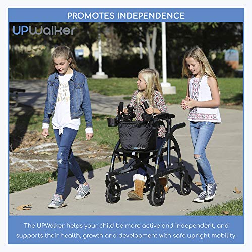 UPWalker Youth Original Upright Walker for Kids, Stand Up Folding Rollator Walker & Walking Aid with Easier Handling & Compact Design. - Thumbnail 3