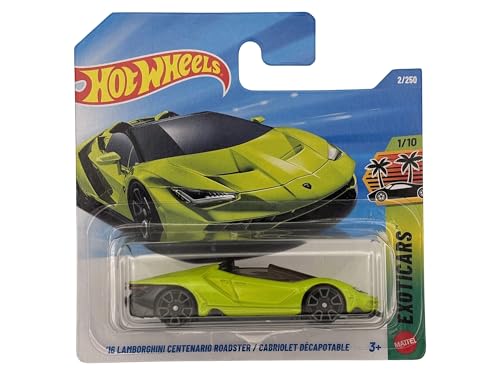 Parte della gamma Hot Wheels Exotics che si concentra sulle moderne hypercar e supercar