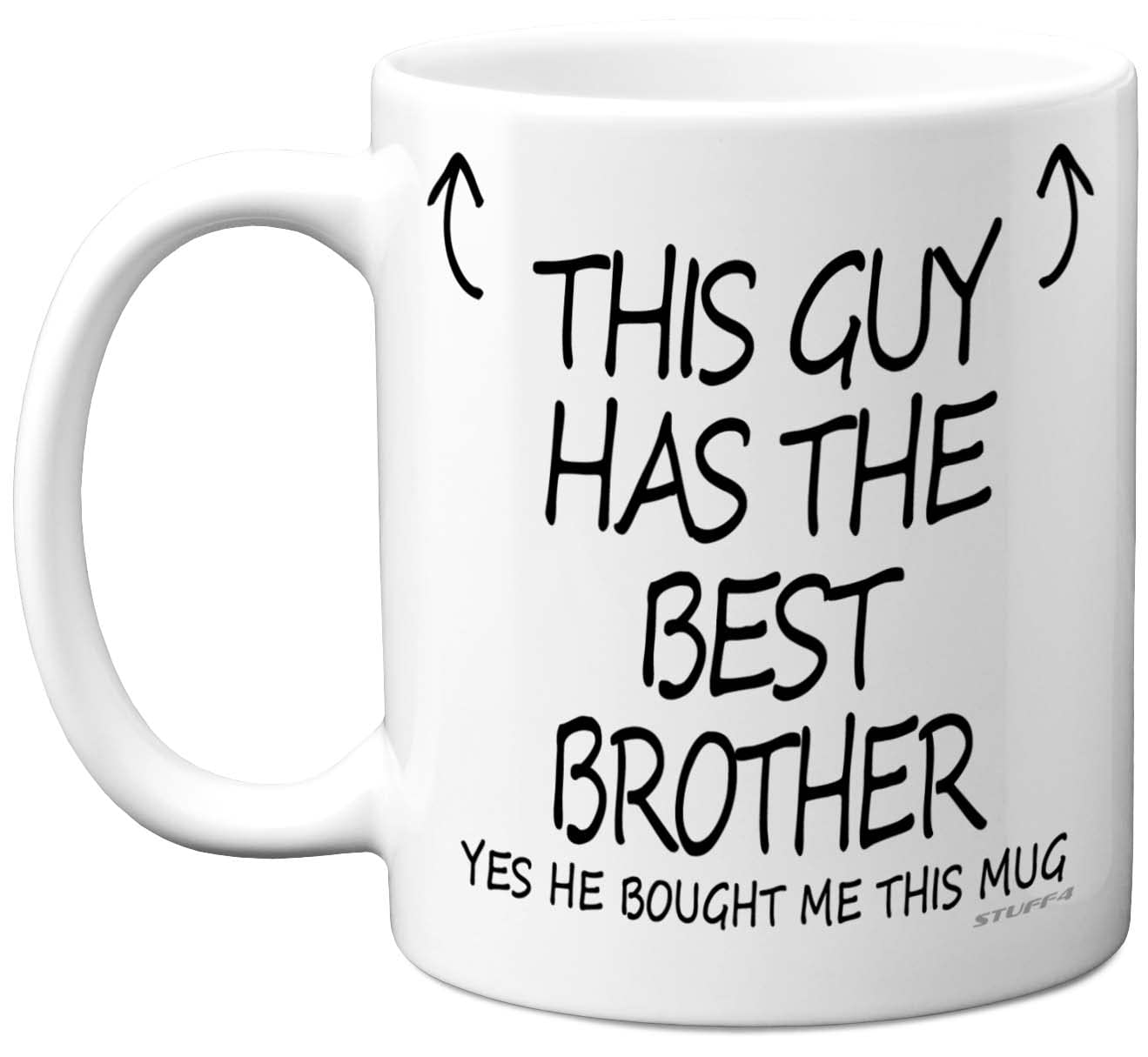 Stuff4 This Guy Has The Best Brother Mug, Christmas Day Presents Gift