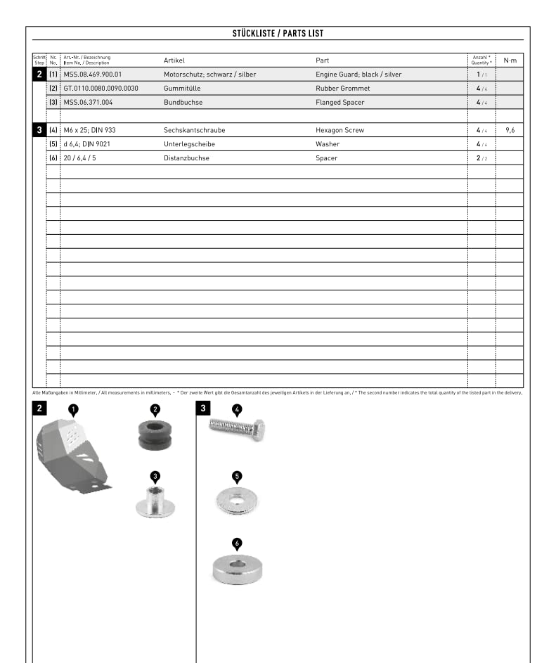 Barra di protezione SW-Motech Kawasaki Eliminator 500 dal 2023