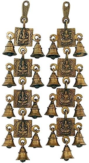Set of 3 Hanging Harmony Bells Garden Rustic Relaxing Tranquil Wind Chimes