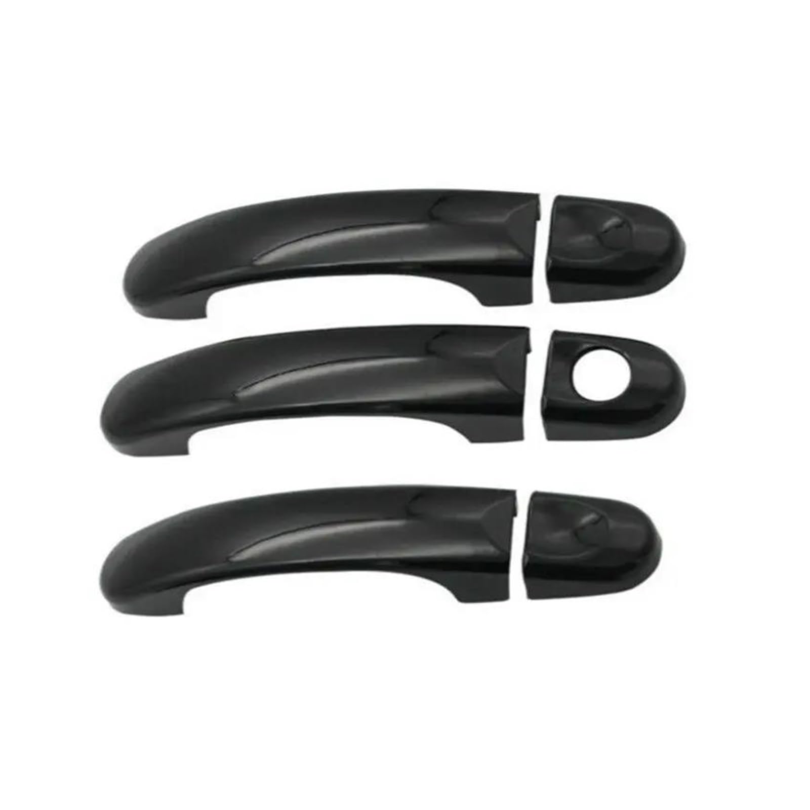 Xhgsfgasni C 3 Olor For Vw T5 T6 Transporter Aravelle Multivan Alifornia Hrome Ar Door Handle Over Trim(C)