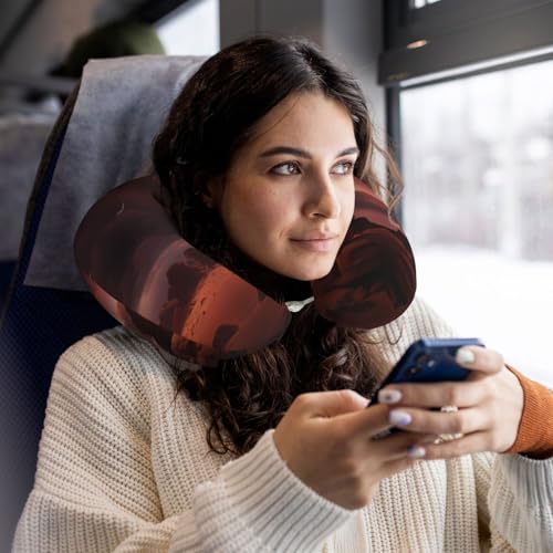 Almohada espuma viscoelástica tamaño único forma en U miniatura 6