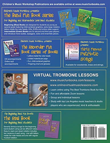 Best Beginning Trombone Book for Kids: Beginning to Intermediate Trombone Method Book for Students and Children of All Ages (Best Beginning Band Books for Kids Series) - Image 2