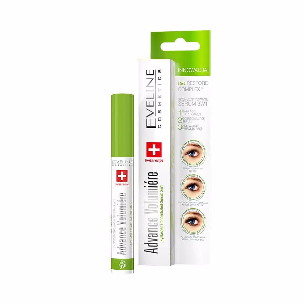 Eveline Cosmetics Sérum pour cils Advance Volumière 3 en 1 10 ml