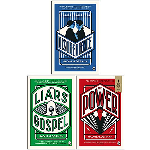 Naomi Alderman Collection 3 Books Set (Disobedience, The Liars Go...