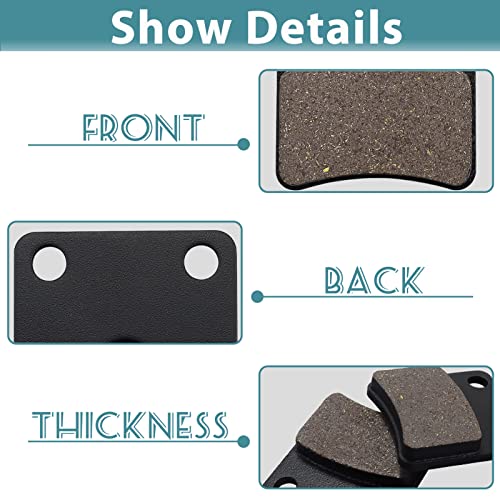 Yerbay Pastiglie freni parking per PIAGGIO VESPA