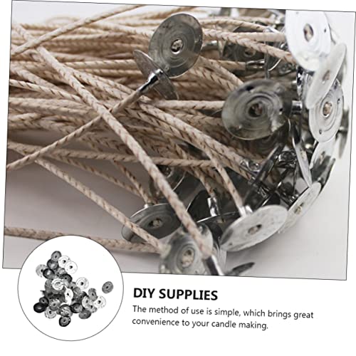Base metálica para mechas de vela 800 piezas miniatura 3