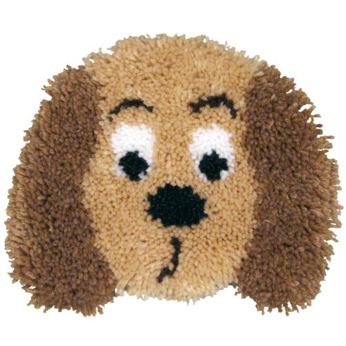 Huggables Cuscino Cucciolo Latch Hook Kit-13 X 11