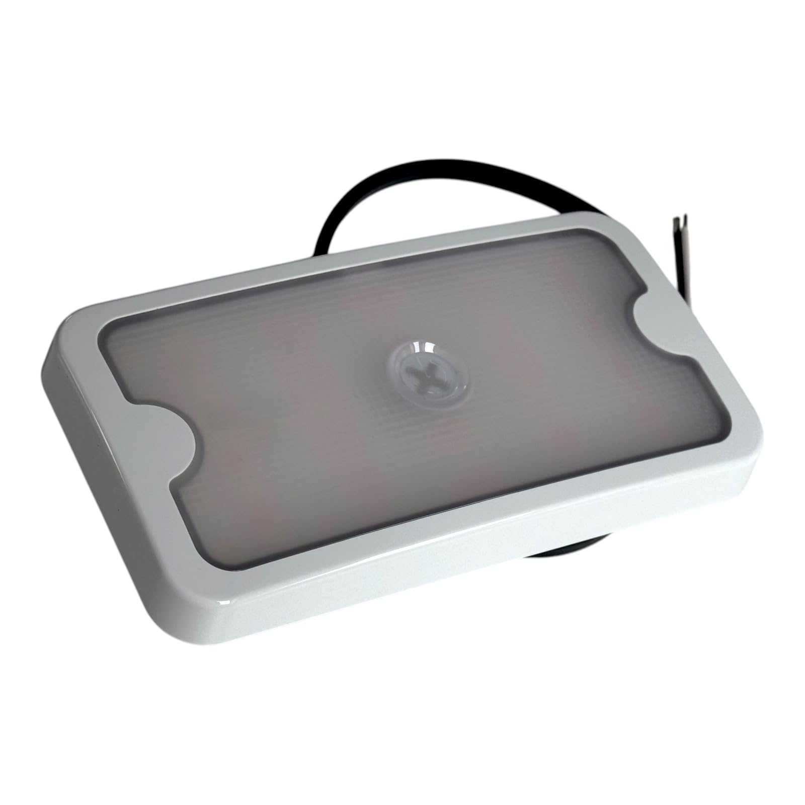 2er Set LED Innenraumleuchte 12V 24V 36V Wohnmobil LKW Anhänger, ADR & TÜV Geprüft, IP54 Aufbaustrahler Deckenlampe Laderaumbeleuchtung, 4000K Naturweiß (2x Touch (4 Modi))