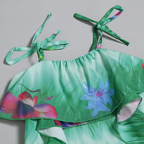 Mulampli Summer Family Matching Clothes Mother and Daughter Mom Baby Girls Dresses Skirt Bench Cacas