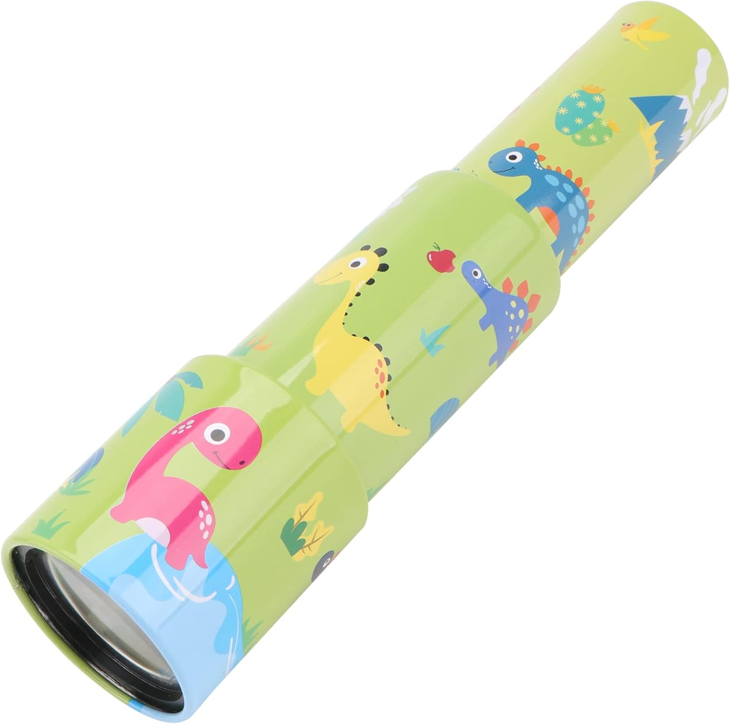 Balacoo Science Telescope Toy, Spyglass for Kids Telescope Plaything Science Exploring Toy Handheld Telescope Green 18.4x4.4cm