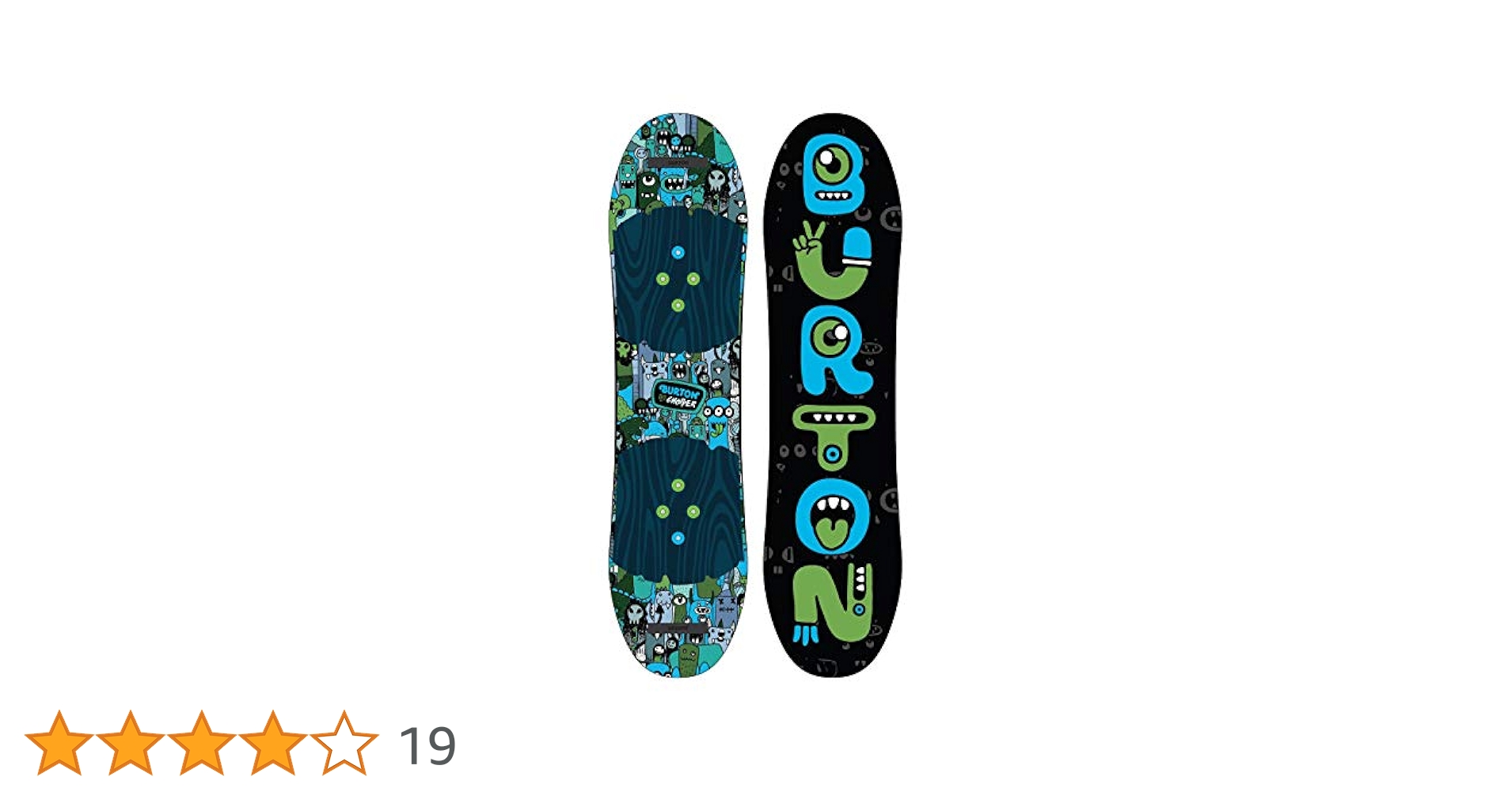 BURTON - BURTON  2018チョッパー Burton Chopper 2017-2018 Kids' Snowboard Revie