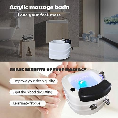 Masajeador Spa de Pies Acrílico con Temperatura Ajustable miniatura 3