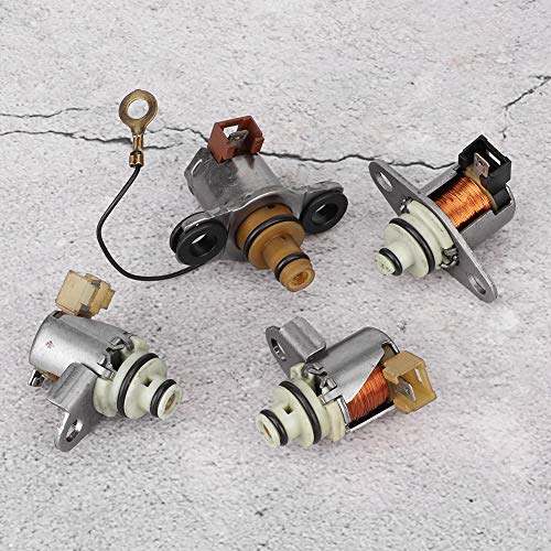 Jf405E - Kit de solenoide de transmissão, 4 peças, válvula solenoide de deslocamento, unidade de con