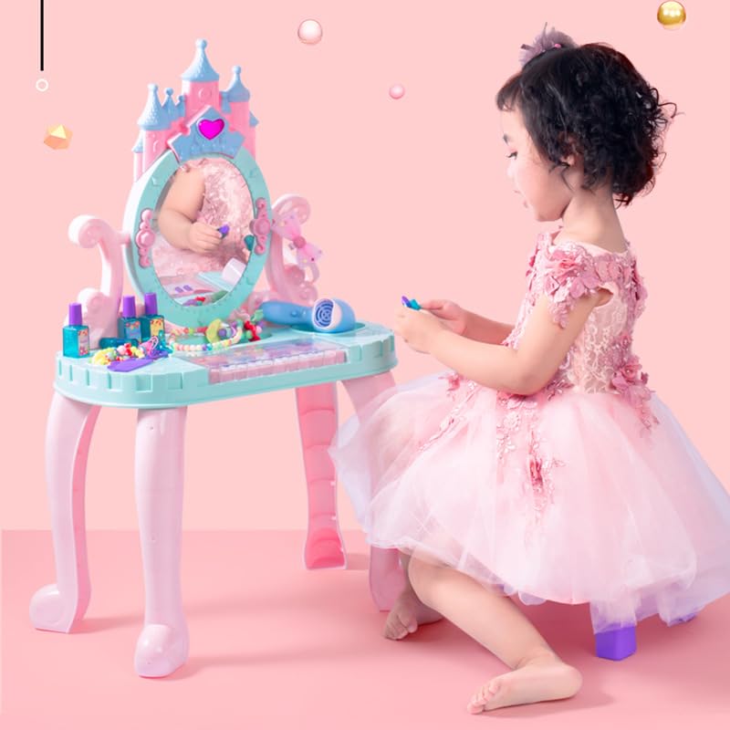 Amazon | おままごと お化粧セット おもちゃ ドレッサー 姫系