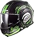 Produktbild LS2 Motorradhelm FF399 VALIANT NUCLEUS Schwarz GLOW Grün, Schwarz/Grun, XL