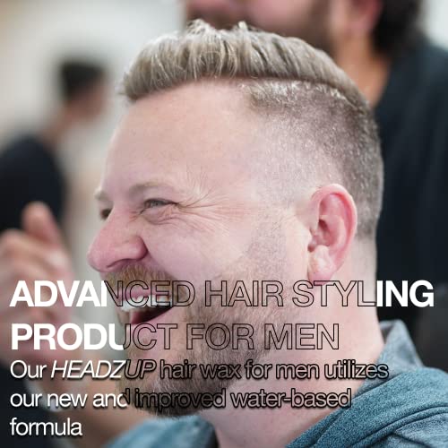 Headzup Hair Wax – Men’s Hair Products For Styling - Hair Fiber Gum With Long-Lasting Hold And Low Shine Finish – Multipurpose Thick Hair Styler With Strong Texture Control – 100Ml #TOP2
