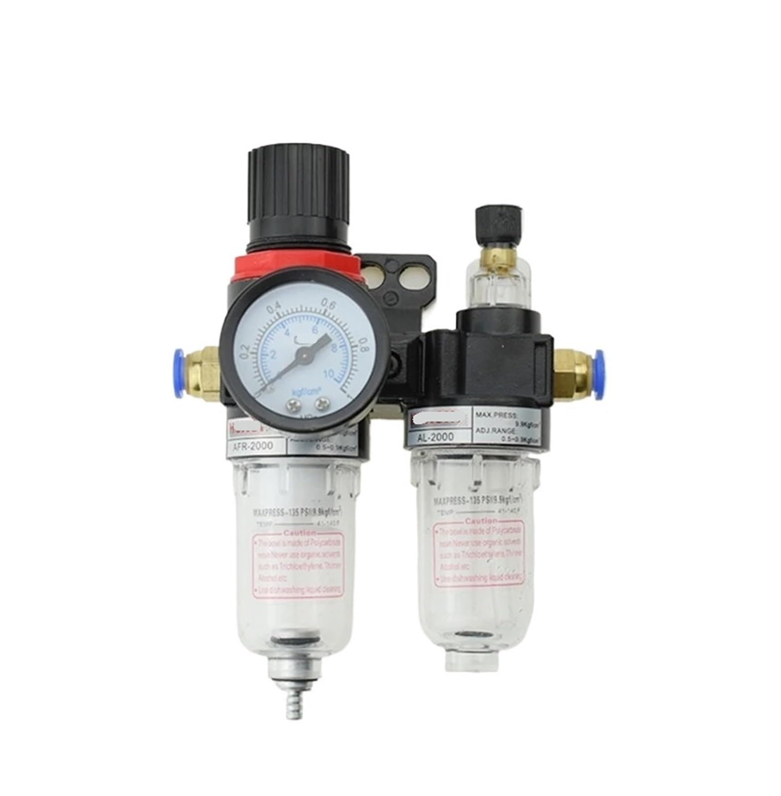 Separador de agua y aceite AFC2000 G1/4 para evitar el óxido en herramientas de aire 8